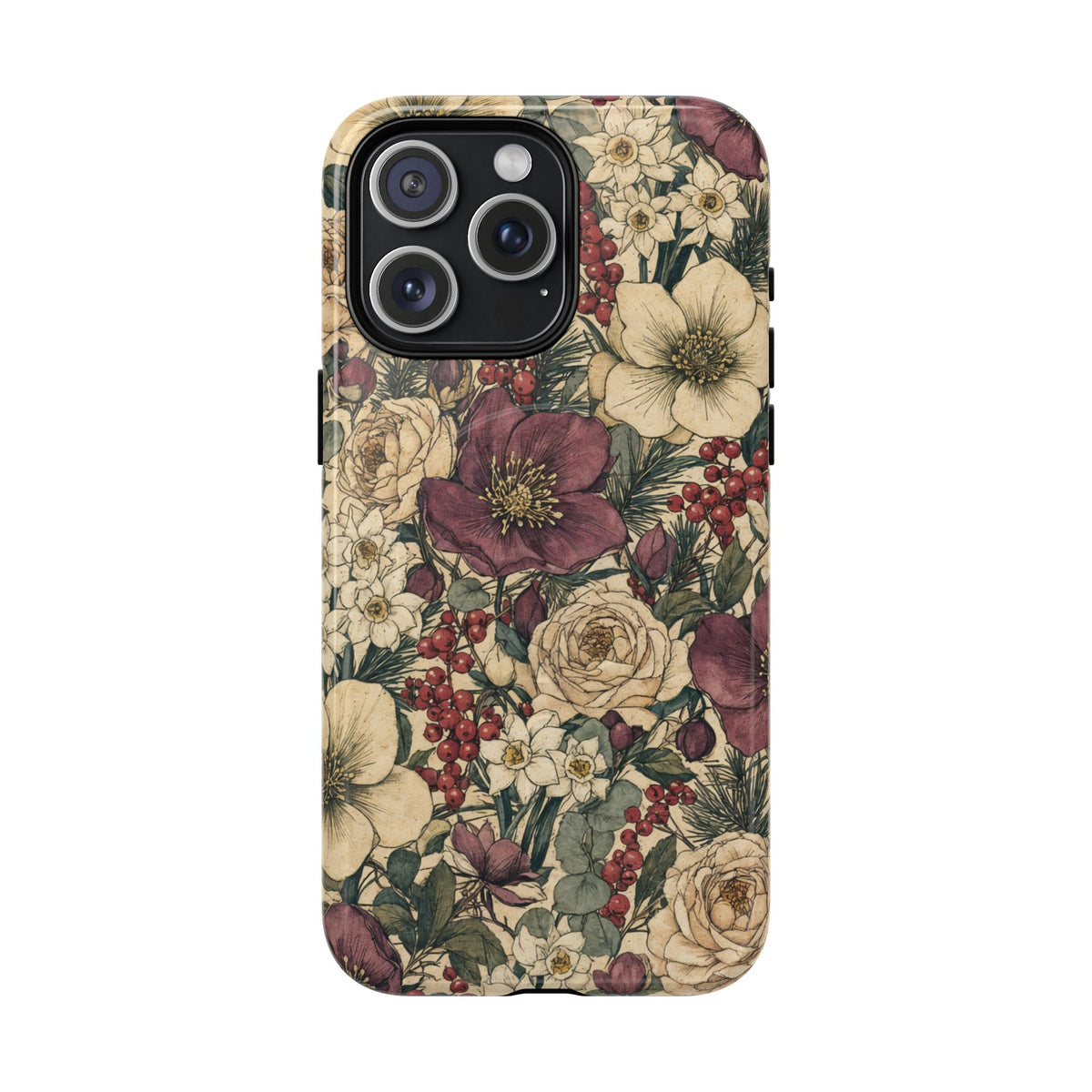 Winter Blooms Magnetic Case