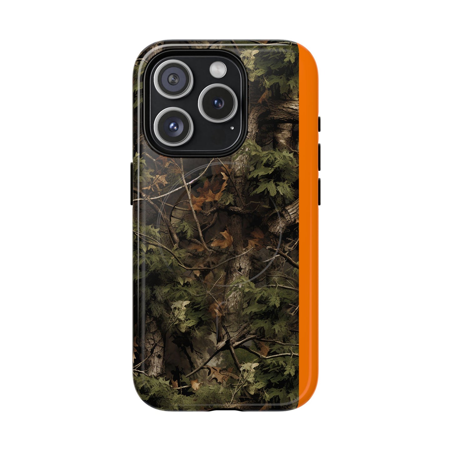 Hunting Camo Color-Block Magnetic Case