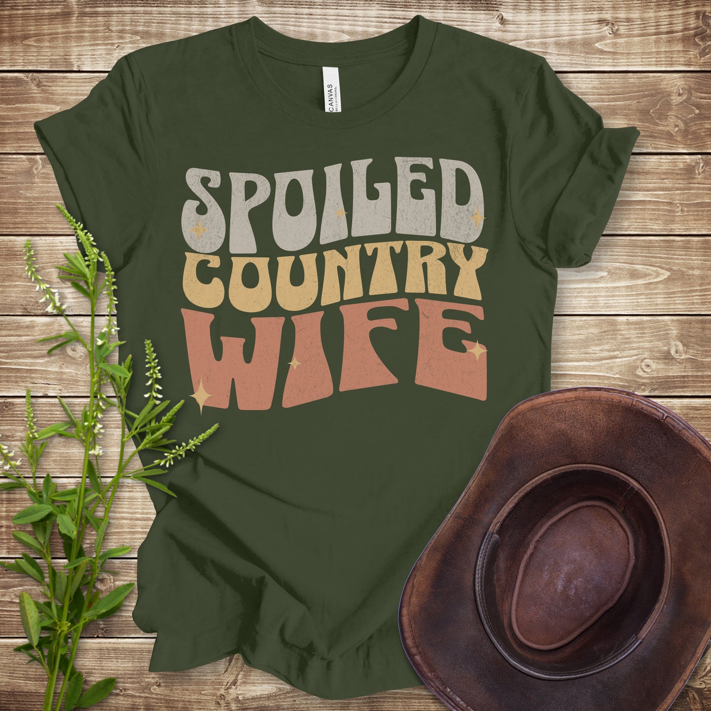 Spoiled Country Wife T-shirt