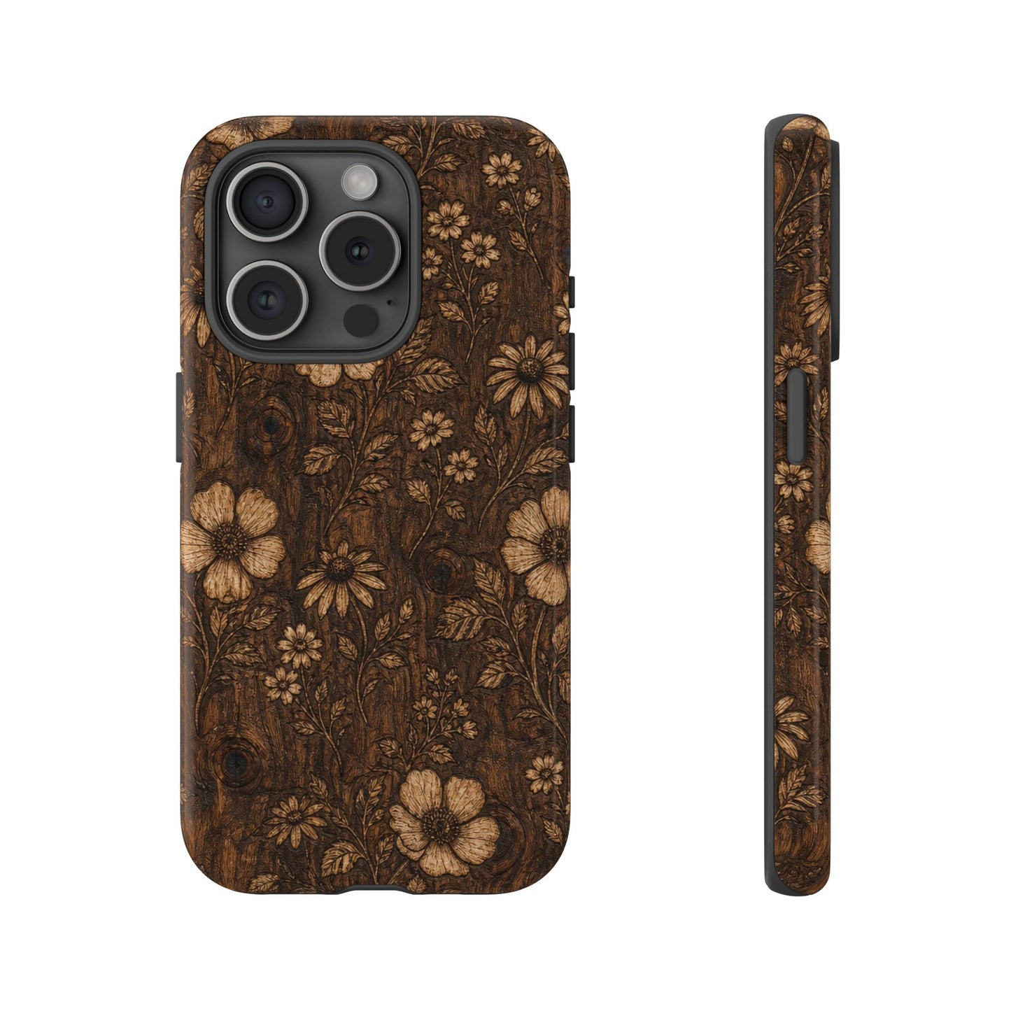 Floral Bark Tough Case