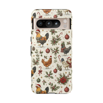 Santa Hens Tough Case