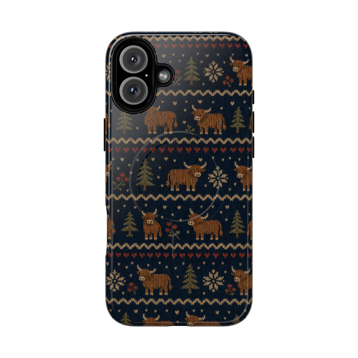 Highland Cow Sweater Magnetic Case