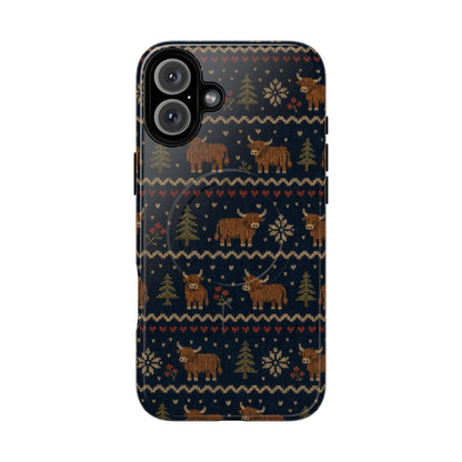 Highland Cow Sweater Magnetic Case