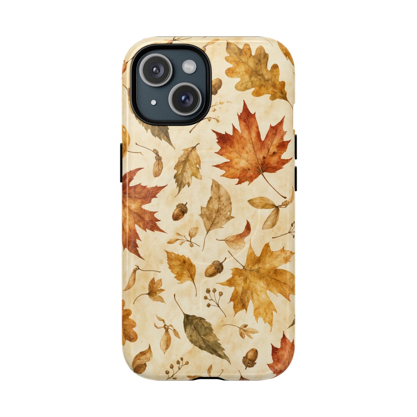 Golden Leaves Magnetic Case