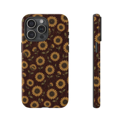 Autumn Sunflowers Tough Case