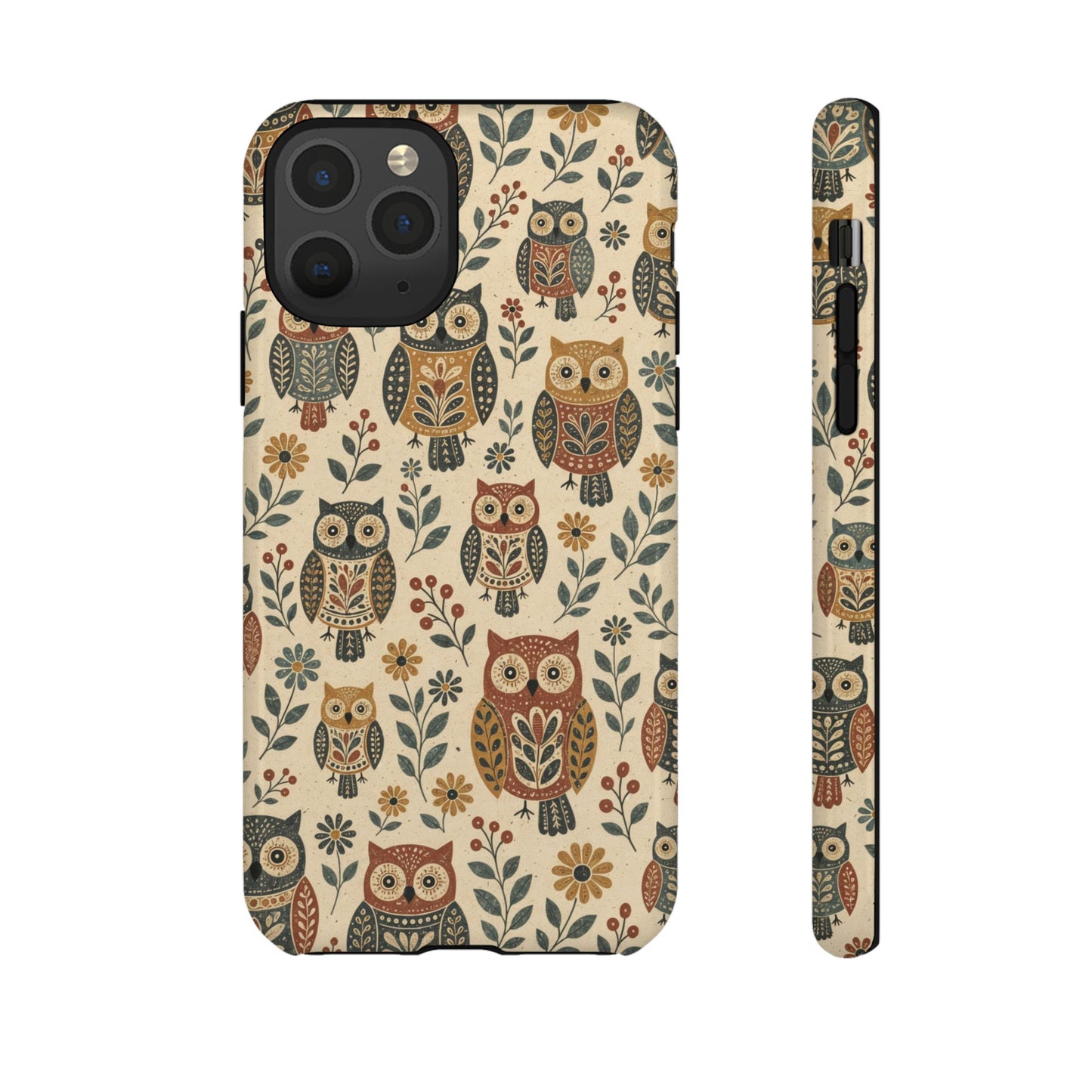 Folk Owls Tough Case