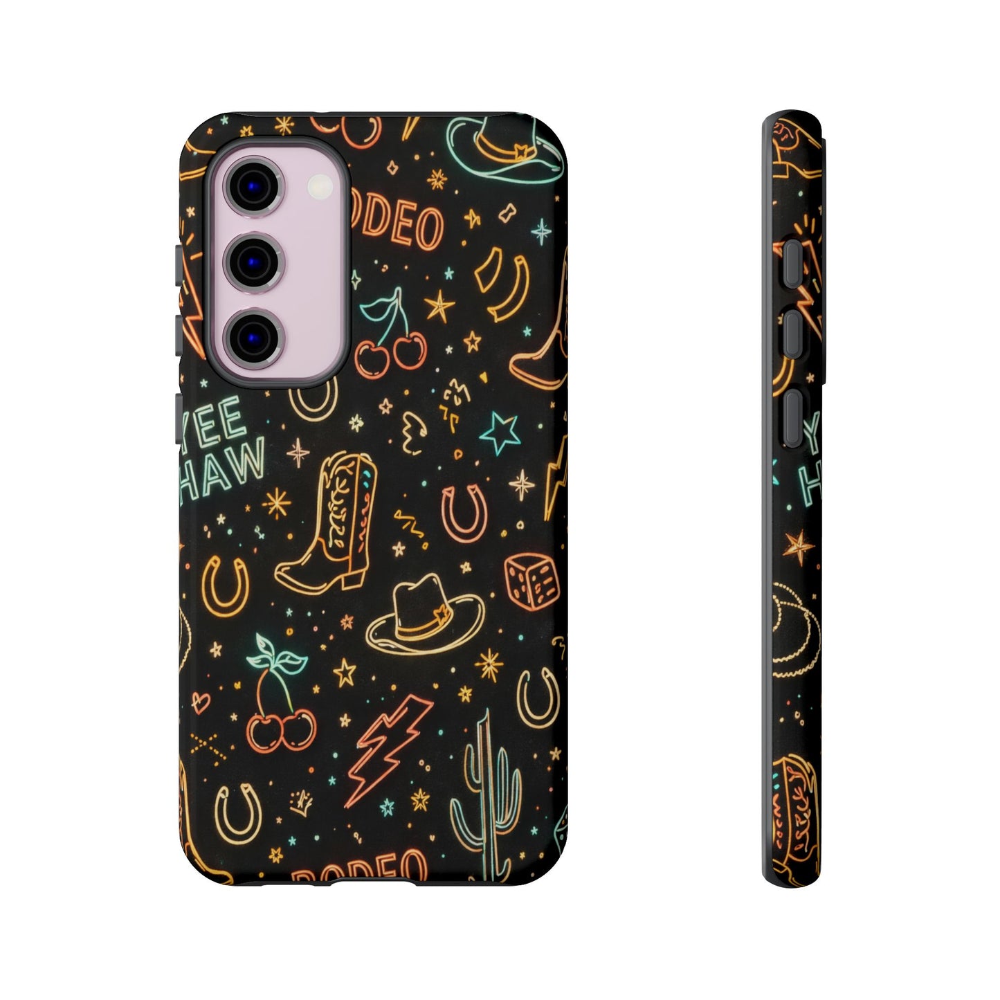 Retro Neon Rodeo Tough Case