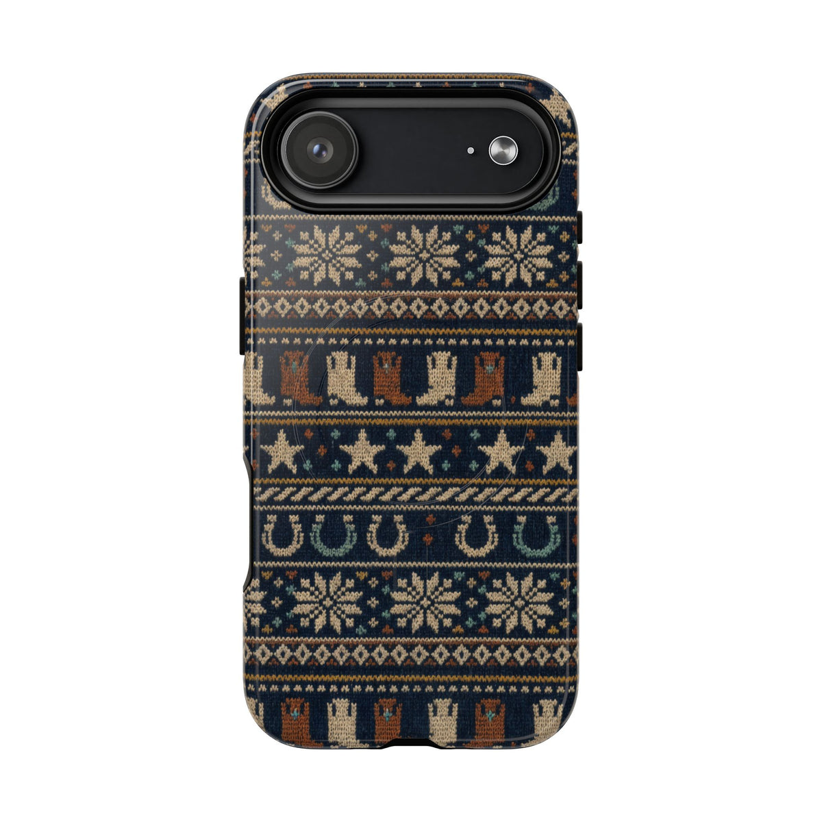 Fair Isle Boots Magnetic Case