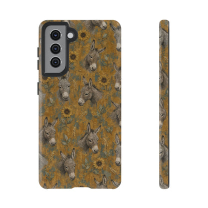 Donkey Sunflower Tough Case