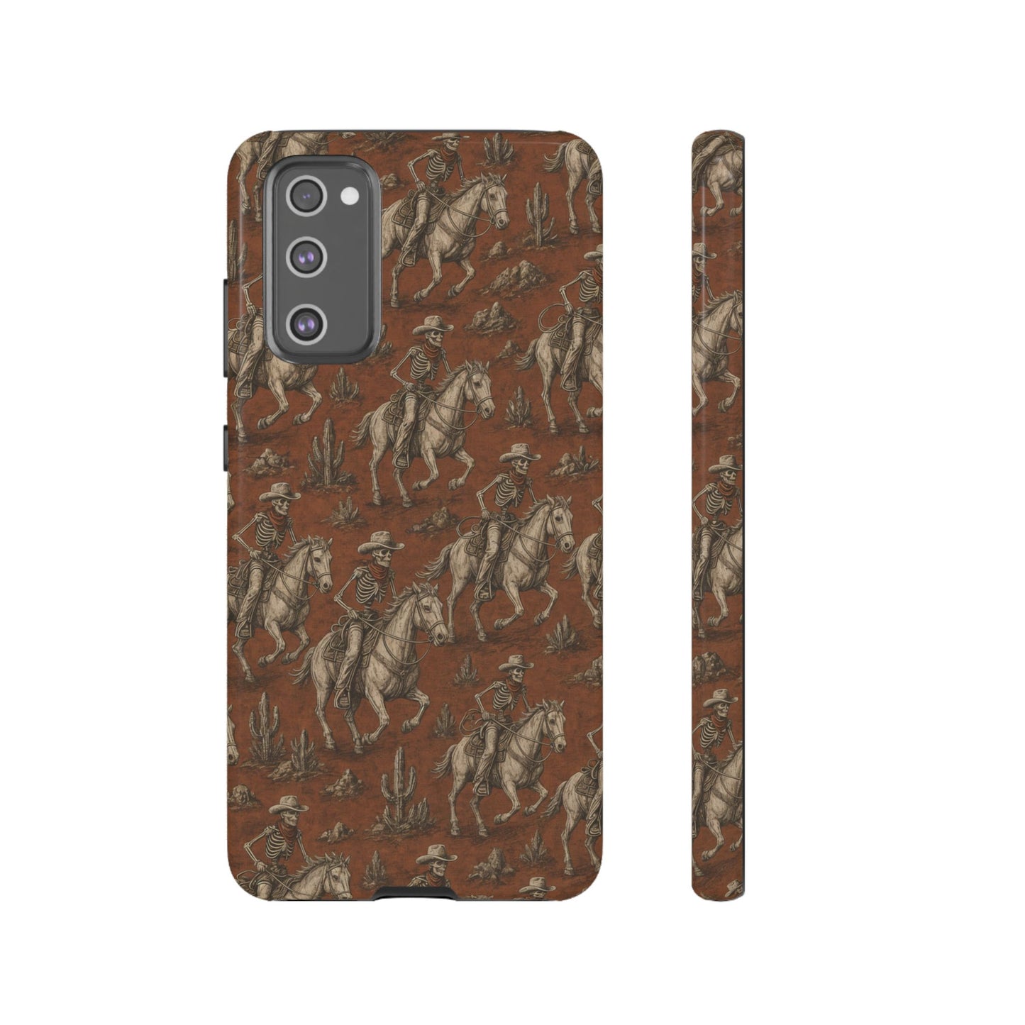 Skeleton Cowboy Ride Tough Case