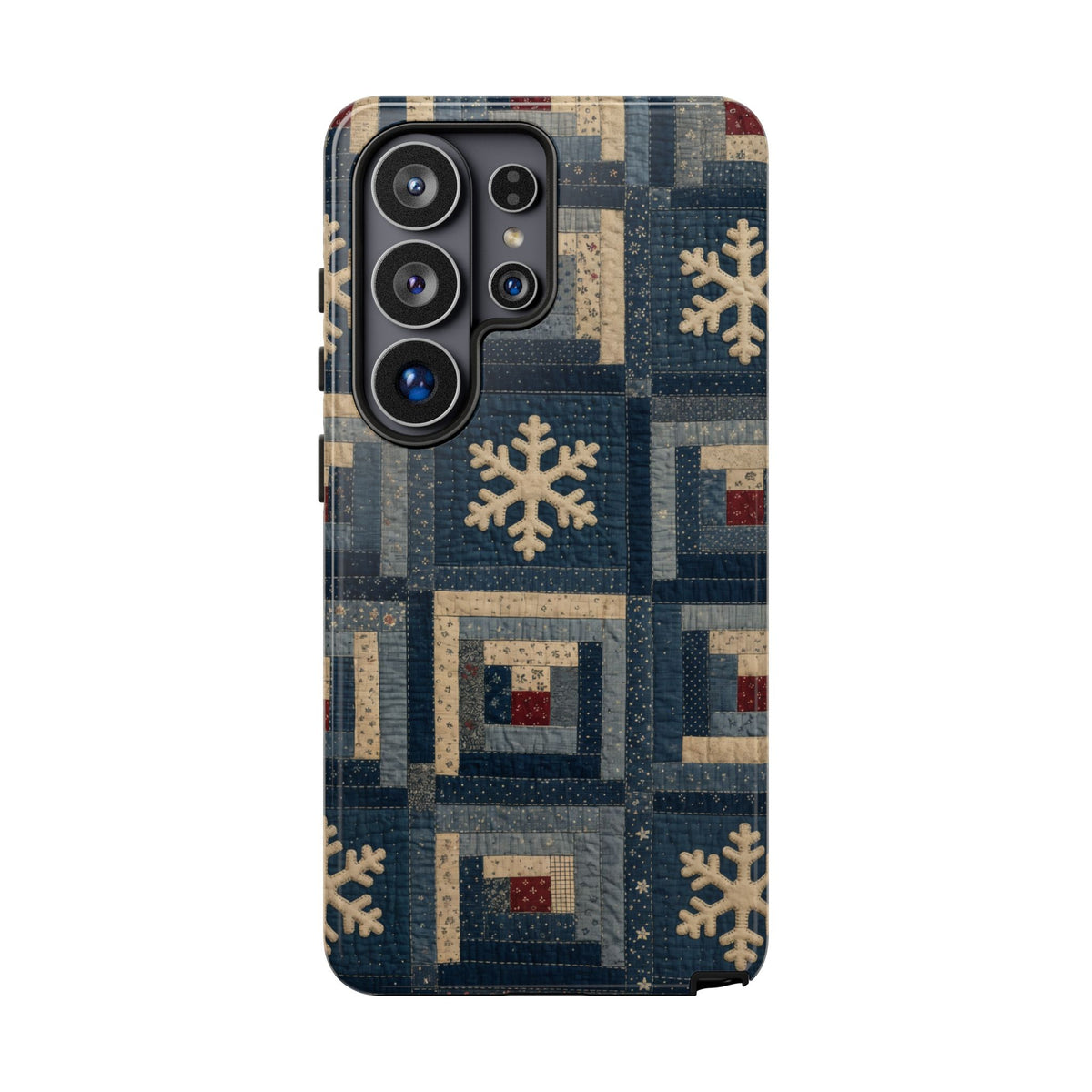 Snowflake Quilt Tough Case