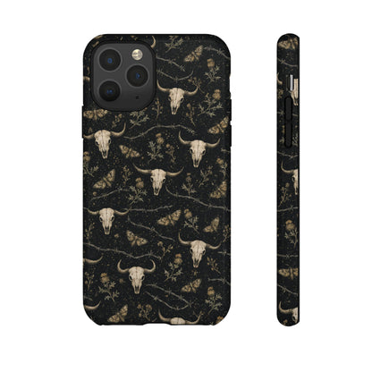 Bull Skull Barbwire Tough Case