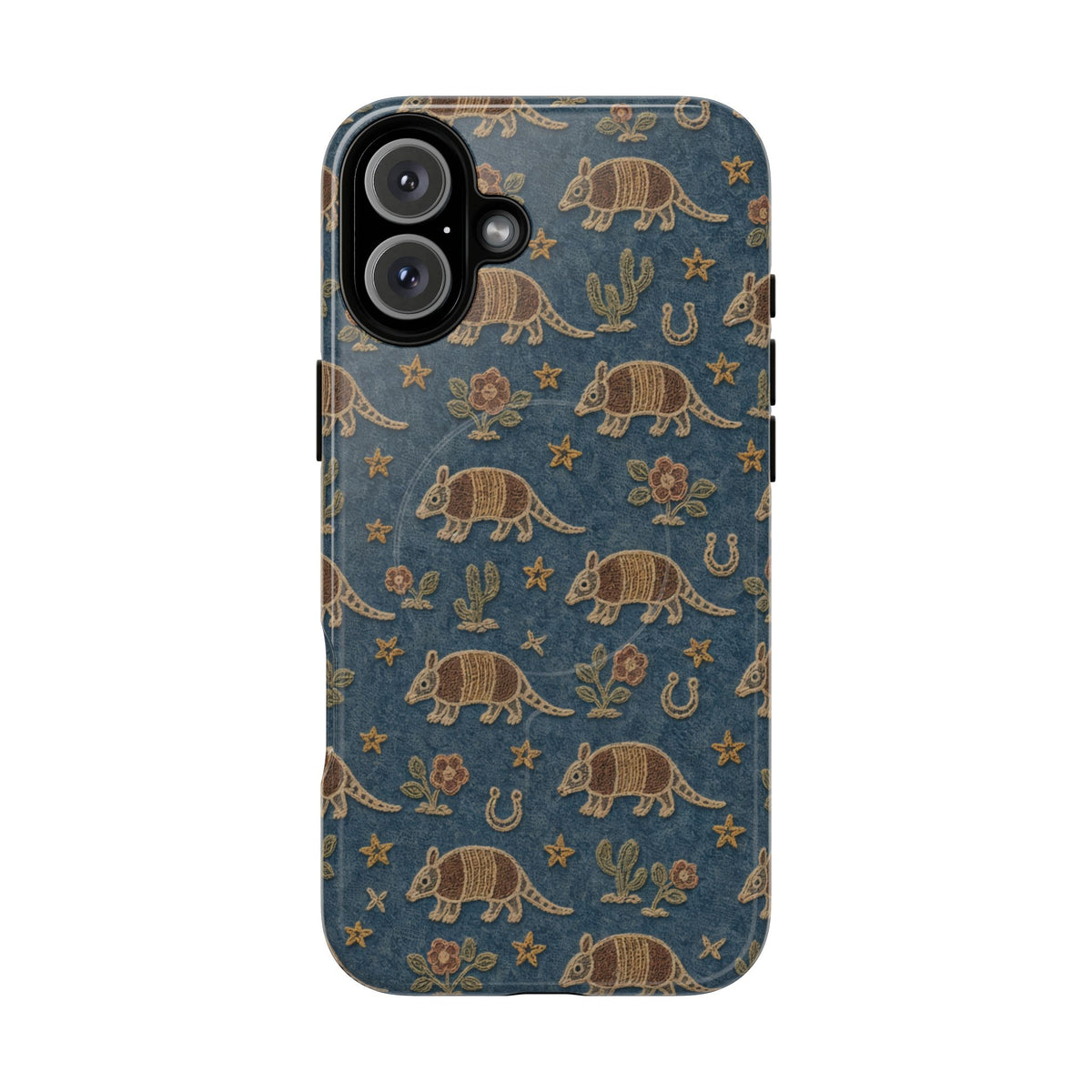 Denim Armadillo Magnetic Case