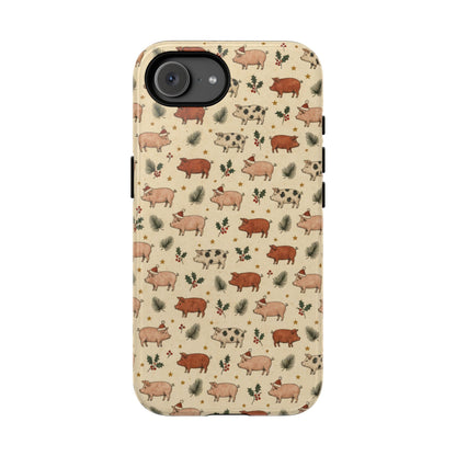 Santa Pigs Tough Case