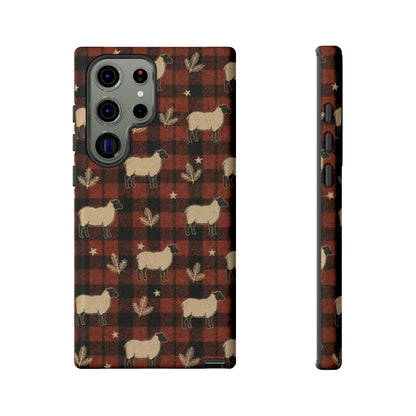 Plaid Sheep Tough Case