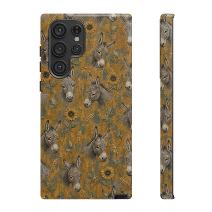 Donkey Sunflower Tough Case