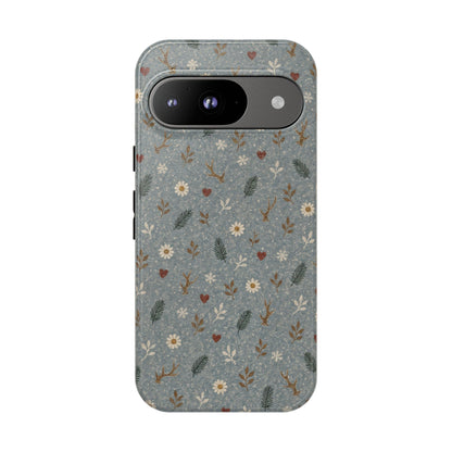 Antler Daisies Snow Tough Case