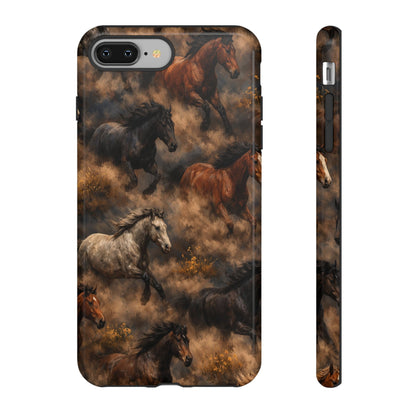 Running Horses Tough Case