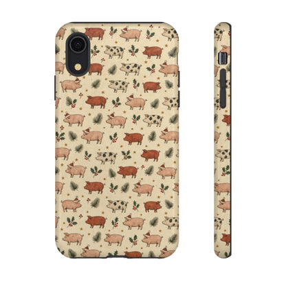 Santa Pigs Tough Case