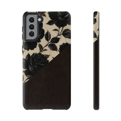 Rose Leather Tough Case