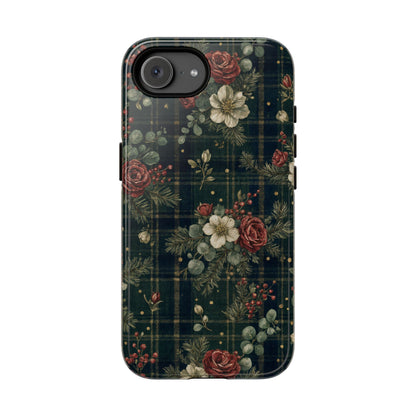 Tartan Roses Tough Case