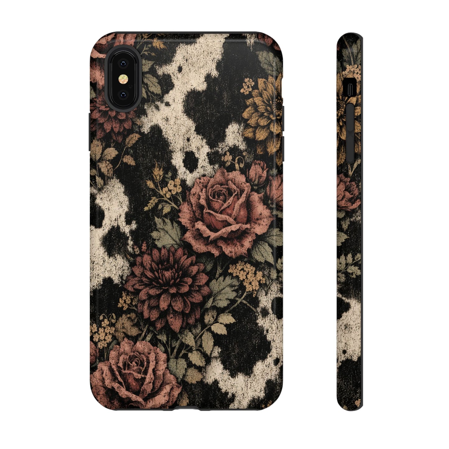 Cowhide Bloom Tough Case