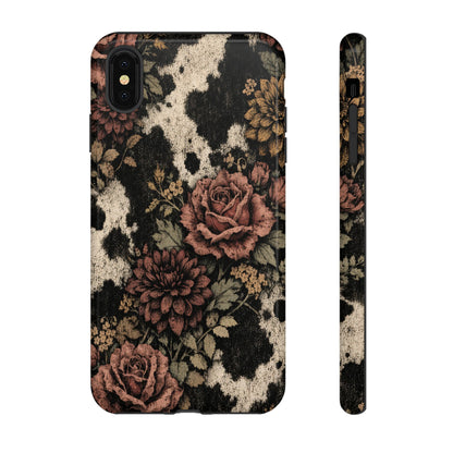 Cowhide Bloom Tough Case