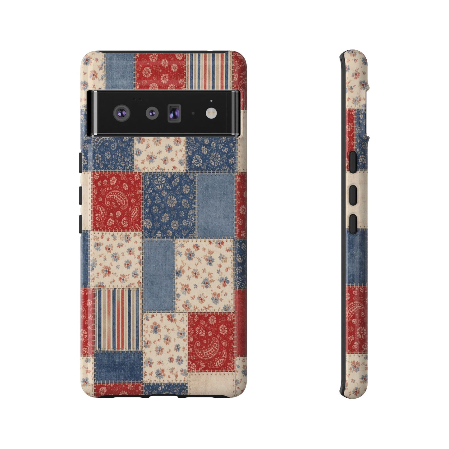 Patriotic Patchwork Tough Case