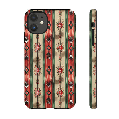 Christmas Aztec Stripes Tough Case