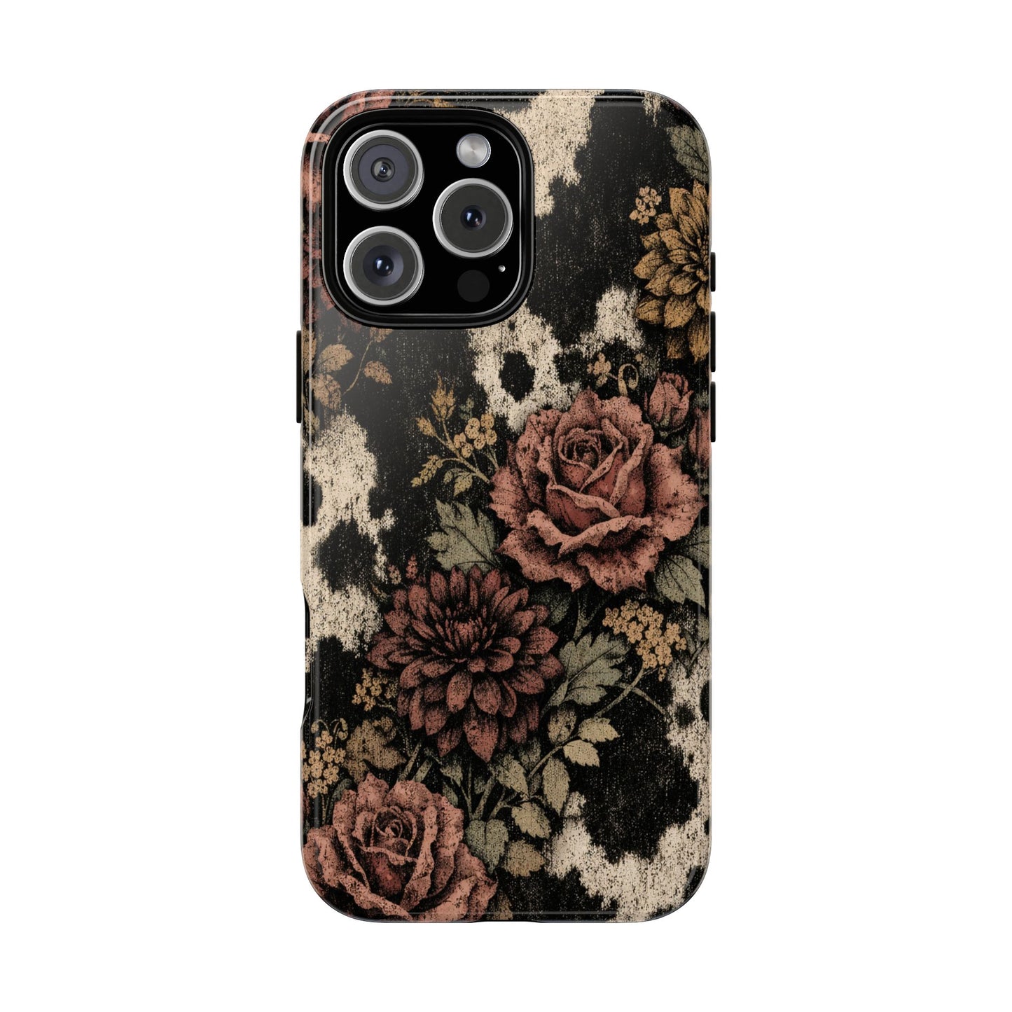 Cowhide Bloom Tough Case