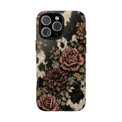 Cowhide Bloom Tough Case