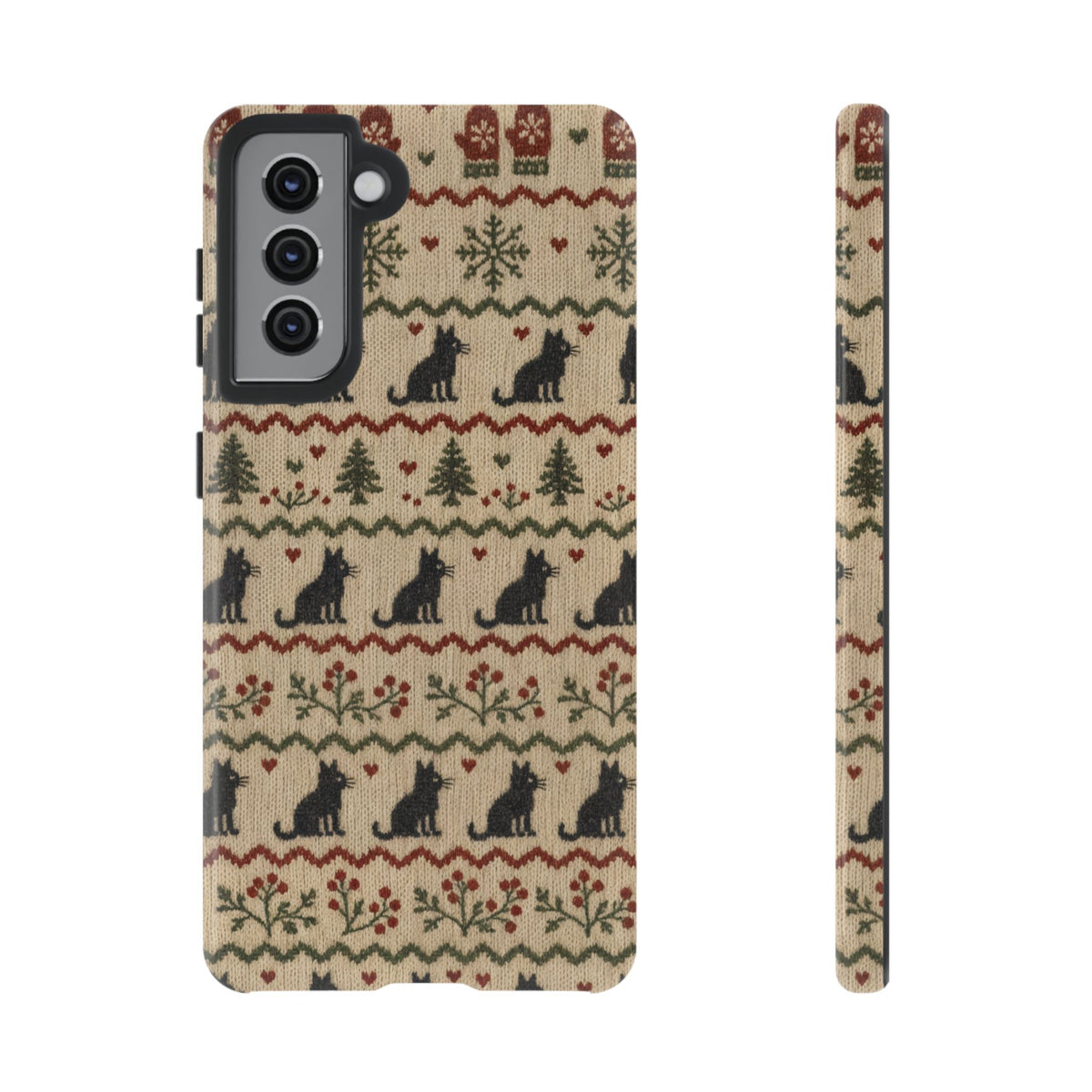 Black Cat Sweater Tough Case