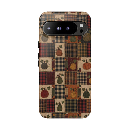 Plaid Pumpkin Tough Case