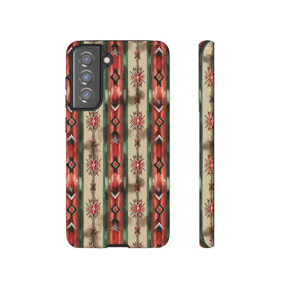 Christmas Aztec Stripes Tough Case