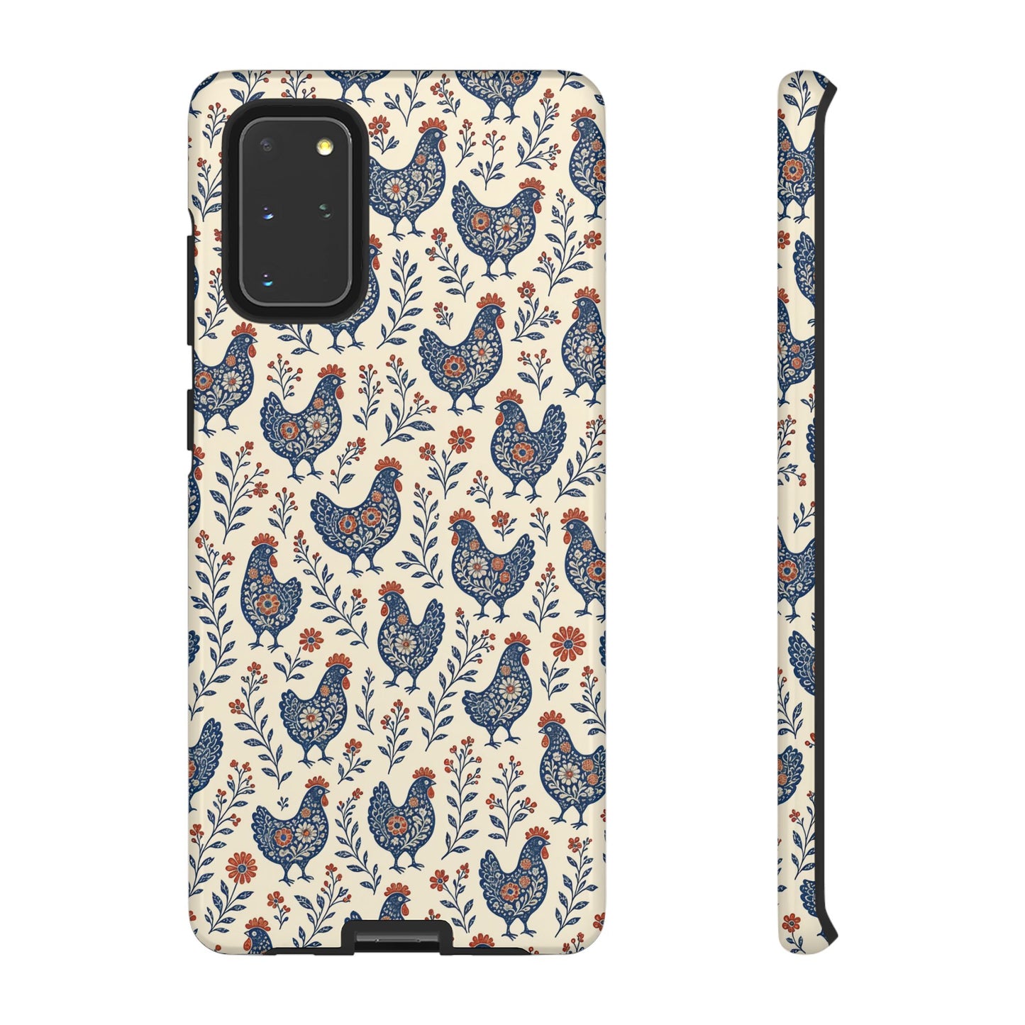 Folk Hens Tough Case