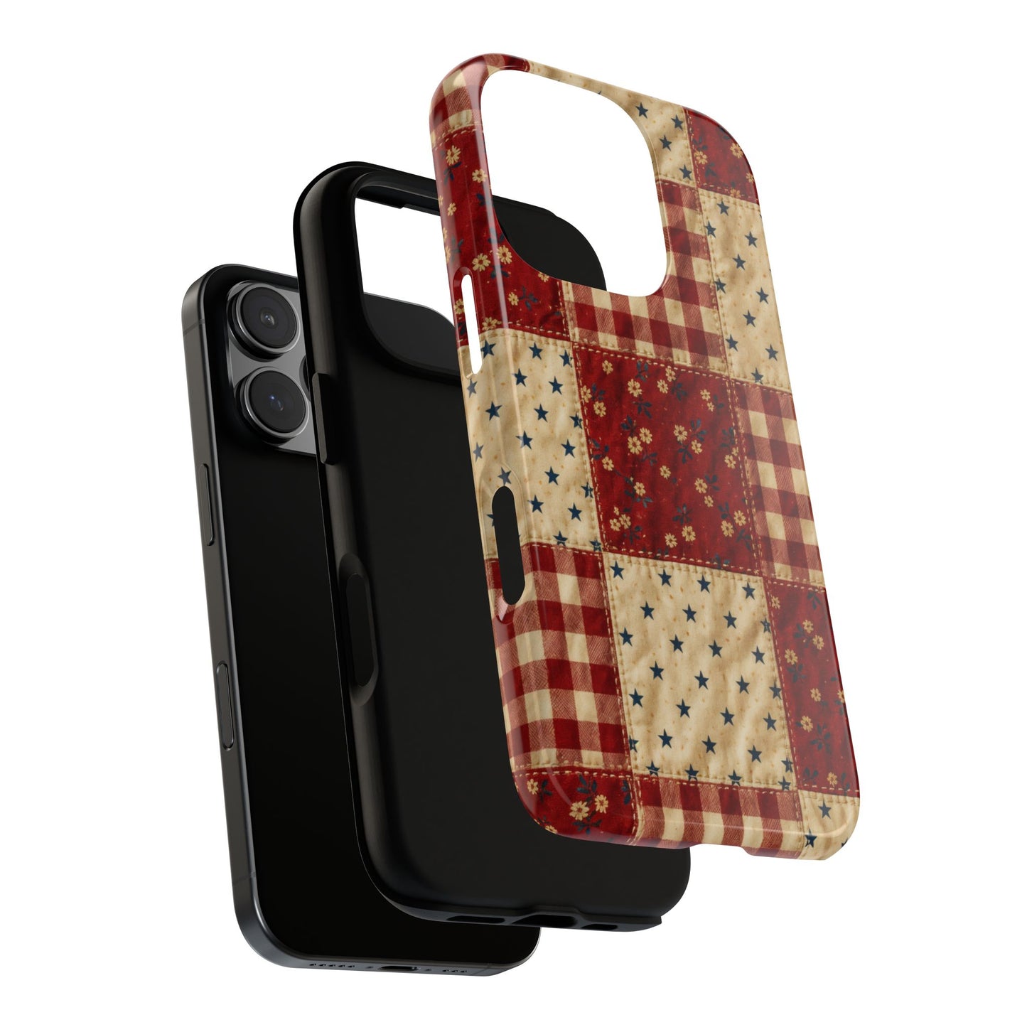 Gingham Stars Tough Case