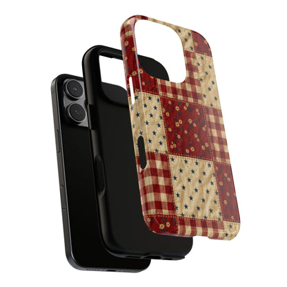 Gingham Stars Tough Case