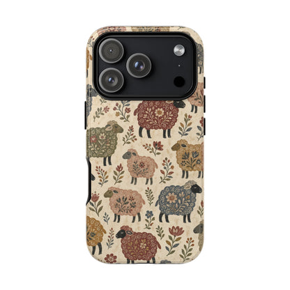 Folk Sheep Tough Case