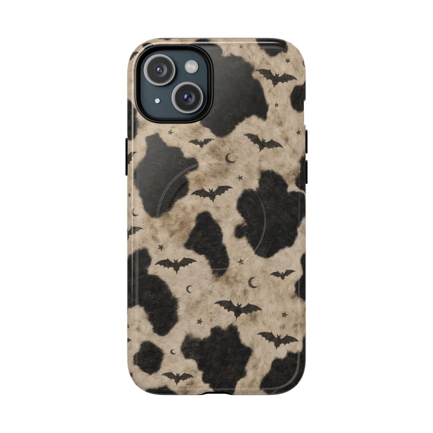 Cowhide Bats Magnetic Case