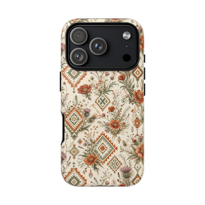 Aztec Wildflowers Tough Case