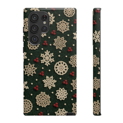 Crochet Snowflakes Tough Case