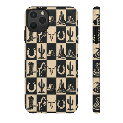 Western Checkerboard Tough Case