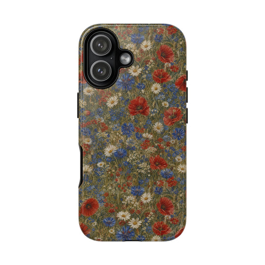 Patriotic Wildflowers Tough Case