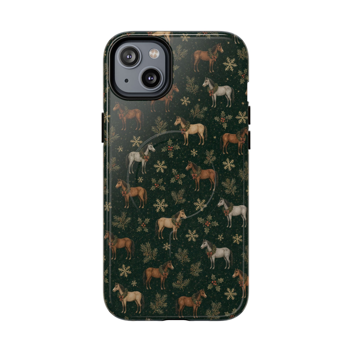 Evergreen Horses Magnetic Case