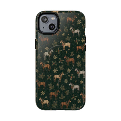 Evergreen Horses Magnetic Case