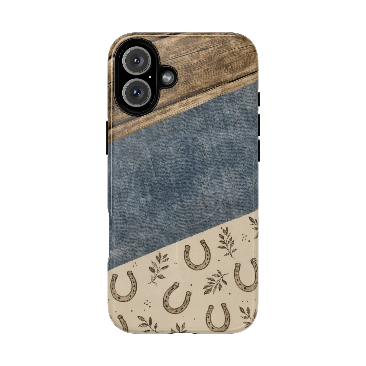 Barnwood Denim Magnetic Case