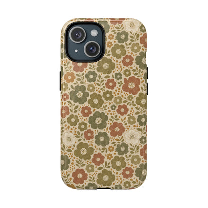 Retro Poppy Field Magnetic Case