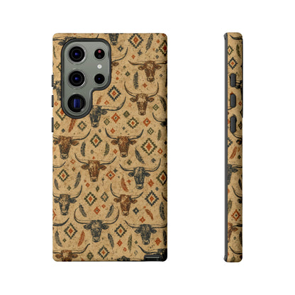 Longhorn Aztec Tough Case