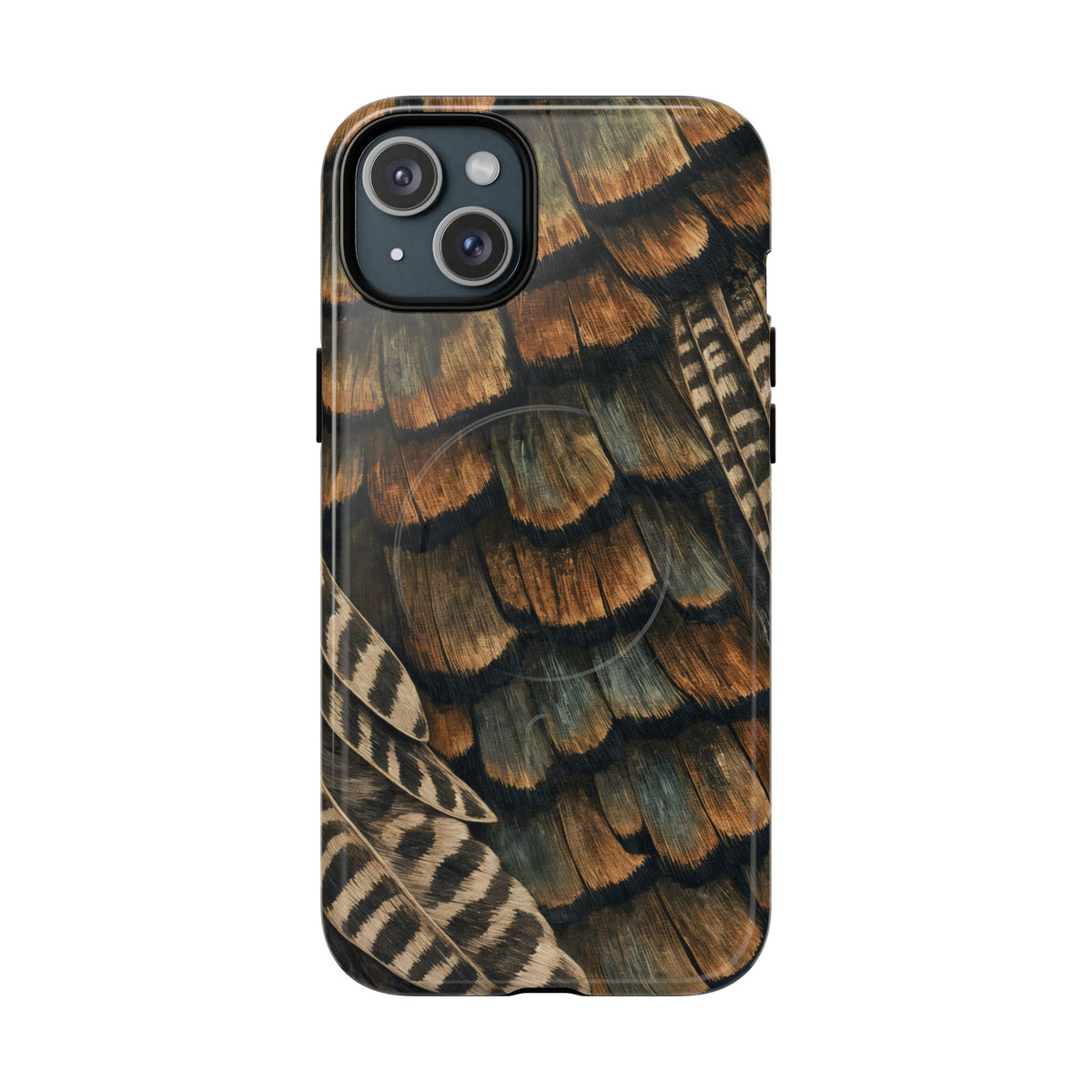 Turkey Feathers Magnetic Case