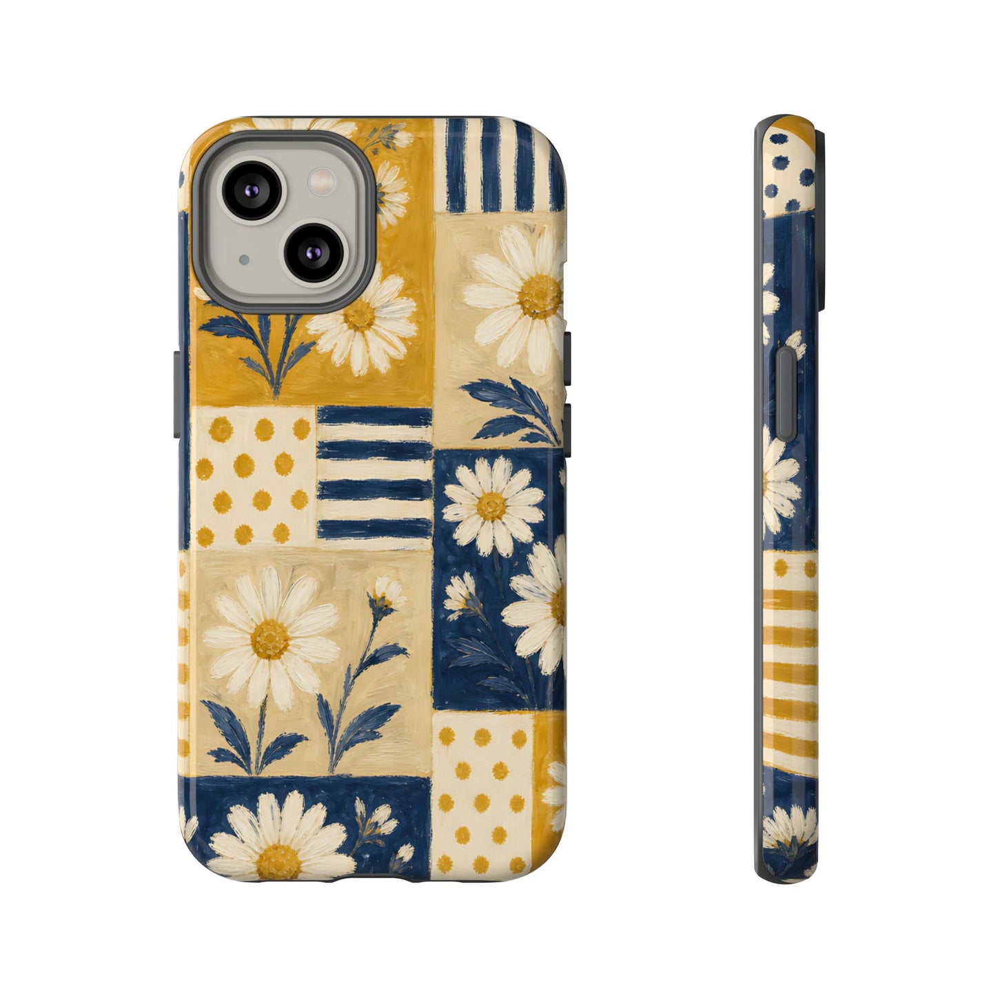 Daisy Patchwork Tough Case
